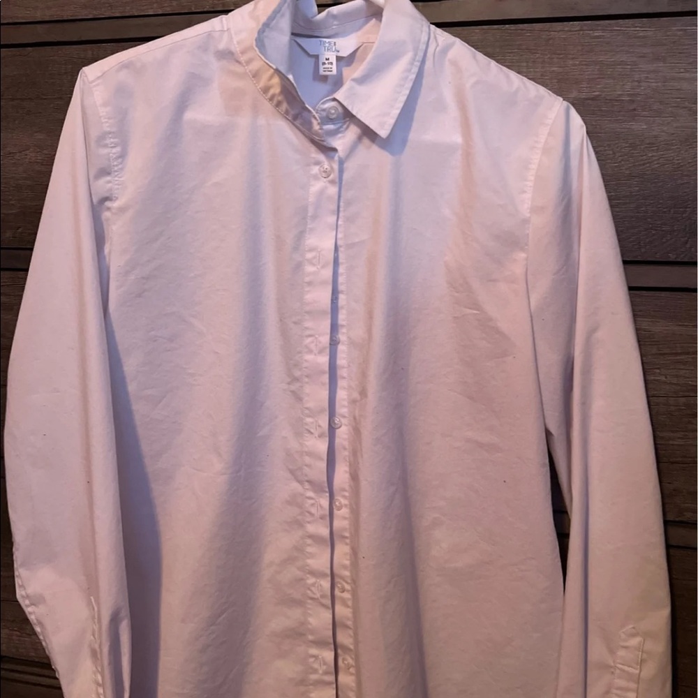 white button up